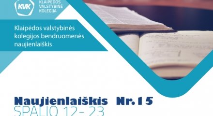 KVK bendruomenės 15 laikraštis!