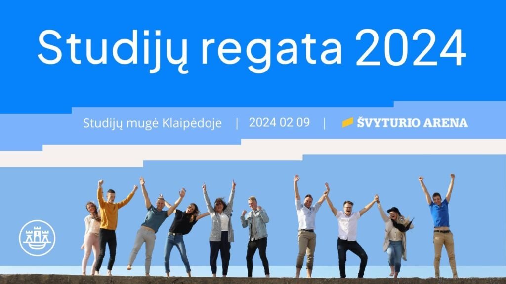 Susitikime penktadienį Studijų Regata 2024!