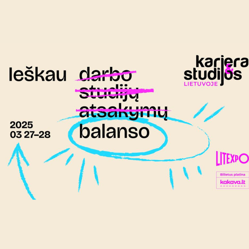 KARJERA & STUDIJOS Lietuvoje 2025