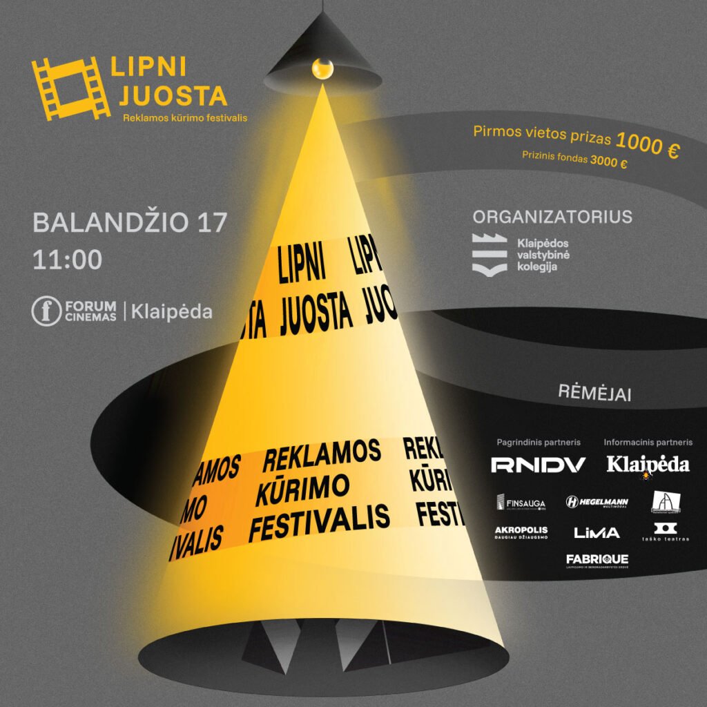 Reklamos kūrimo festivalis „Lipni juosta 2025”